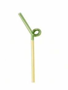 1 Ống hút thủy tinh Borosilicate | Bộ ống hút chịu nhiệt tái sử dụng | Dụng cụ pha chế cocktail & quầy bar thổi thủ công | Đồ uống thẩm mỹ cho gia đình & quán cà phê | Ống hút nhiều màu sắc, hình hoa, dài & mỏng tái sử dụng - Nhiều màu - Xem 6