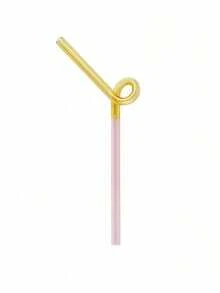 1 Ống hút thủy tinh Borosilicate | Bộ ống hút chịu nhiệt tái sử dụng | Dụng cụ pha chế cocktail & quầy bar thổi thủ công | Đồ uống thẩm mỹ cho gia đình & quán cà phê | Ống hút nhiều màu sắc, hình hoa, dài & mỏng tái sử dụng - Nhiều màu - Xem 8