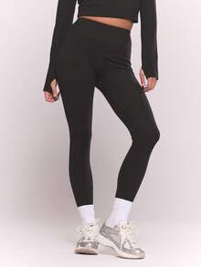 Musera Sport Brushed Fitted Sculpt Leggings Autumn Fall Winter Active Sport Gym Workout Lounge