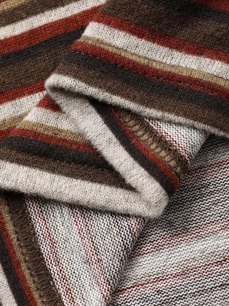 Casual Striped T-Shirt For Women, New Autumn Collection Long Sleeve Top