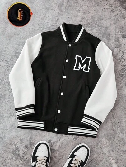 Pojkars basebolljacka bomberjacka, vår/höst
