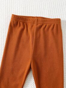 Cozy Pixies 2 pezzi Set di felpa con cappuccio a maniche lunghe e pantaloni lunghi con vita elastica, in maglia morbida con motivo a orsetto, per bambini e neonati, imbottitura termica, adatto per autunno/inverno