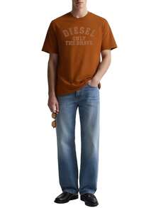 Men's T-Shirts Brown - Brown - View 3