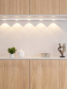 JMMO 可充電led人體感應燈,自粘式,無線,無線電,適用於櫥櫃,鞋架,入口處,附有3種顏色,貓眼感應燈,裝飾燈,室內外燈。廚房,臥室和壁櫥必備家居配件。