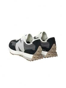 New Balance 327 Unisex Casual Athletic Shoes Black With Castlerock U327LNB - 黑色 - 查看 5