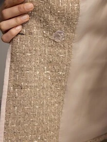 ZEYLAH Áo khoác ngoài dành cho nữ, trang phục mùa thu/đông. - Lạc đà - Xem 8