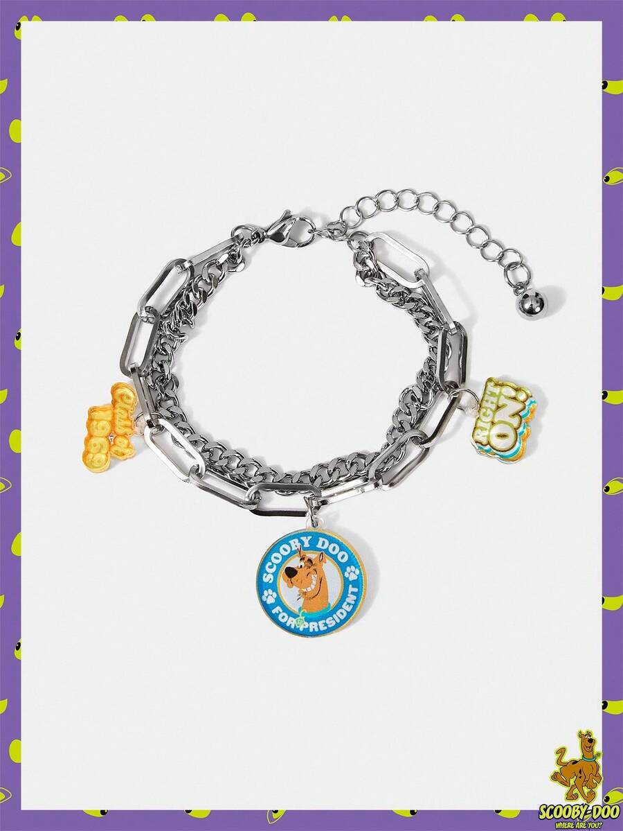 SCOOBY-DOO X SHEIN Women Charm Bracelet