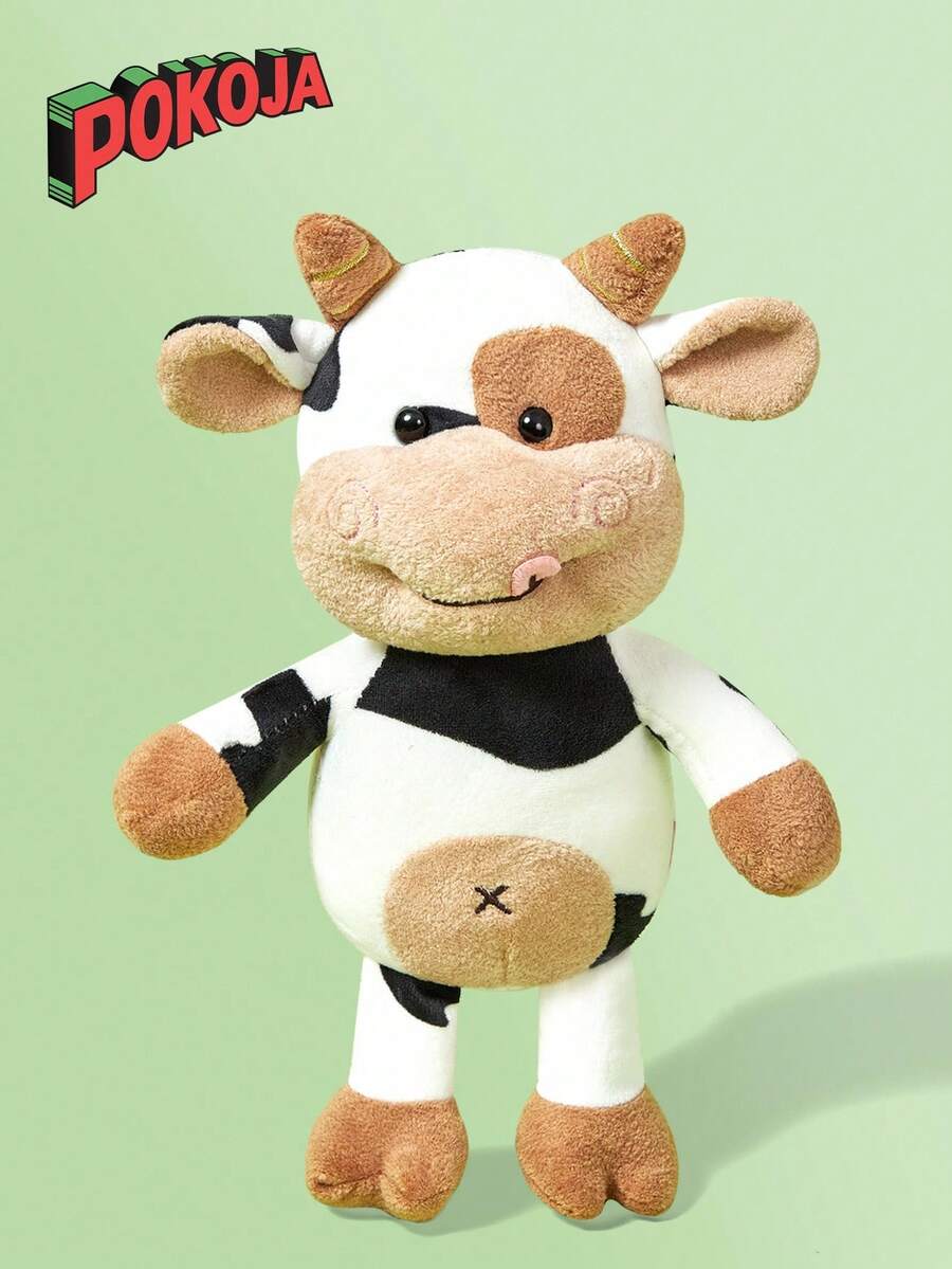 Süßes 30cm/11,8 Zoll Kuscheltier Kuh Cartoon Figur - perfektes Geburtstagsgeschenk für Kinder!, perfektes Weihnachtsgeschenk