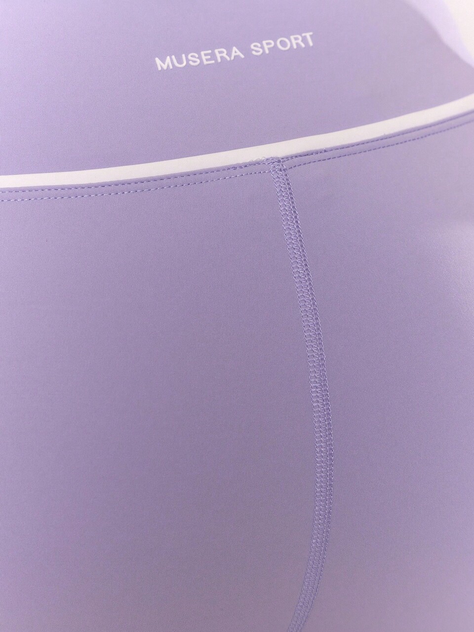 Sport Kontrast Paspelierung Überschlag Taille Hoch Geschnittene Formende Aktivbekleidung Leggings Winter Aktiv Sport Gym Workout Lounge Fitness Sommer
