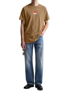 Diesel Men's T-Shirts Brown - Brown - View 3