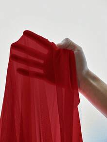 SHEIN 1 Set Plus Size Lace Robe With 3D Floral Decor + Plus Size Lace Camisole Slip Dress With Waist Cinching Design