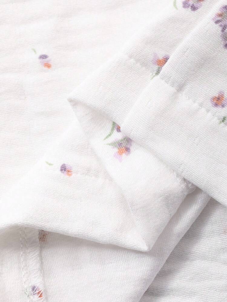 Ditsy Floral Camisole & Loose Pants Women Pajama Set
