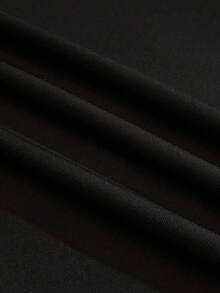 Attitoon 休闲复古哥特朋克Y2K风格交叉翅膀卷轴巴洛克定位印花图案女式修身连帽T恤，适合秋季穿着，百搭，机场、音乐节皆宜 - 黑色 - 查看 7