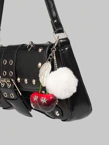 ROMWE Kawaii 包袋饰物 - 紅色 - 查看 6