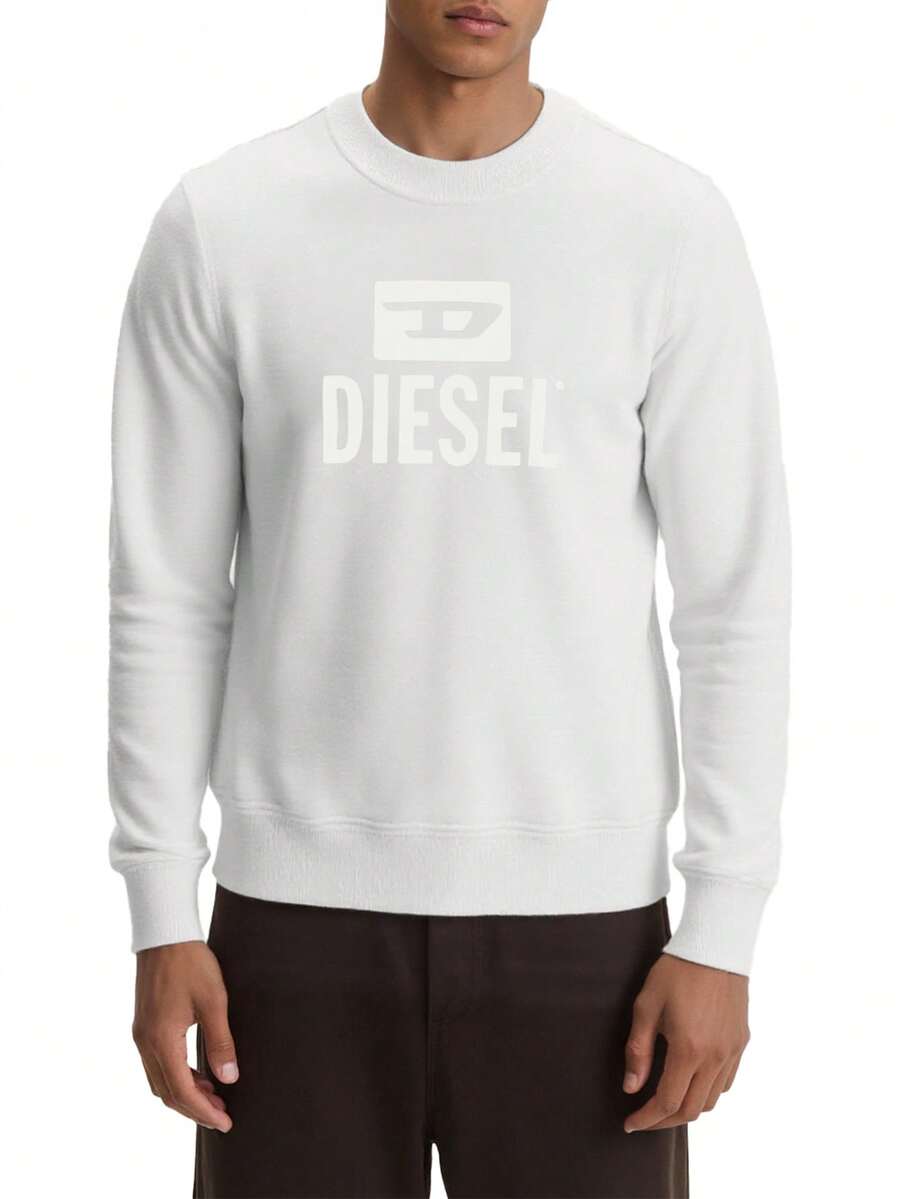 Men's Sweatshirt White - White - View 1
