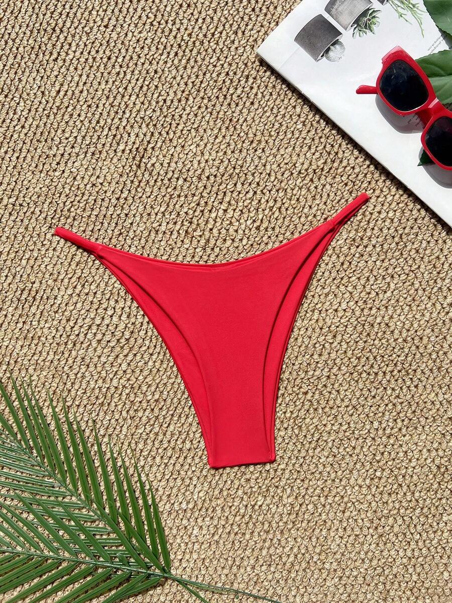Swim Basics Summer Beach Thong Bikini Panty