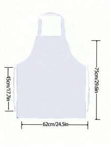 1/3/5/10 chiếc, Tạp dề dành cho nữ (Không chống thấm nước, không thấm hút nước), Tạp dề kiểu dáng đơn giản có túi, Tạp dề đeo eo, Trang phục làm việc nhà bếp thời trang, Đồ dùng nhà bếp - Nhiều màu - Xem 3