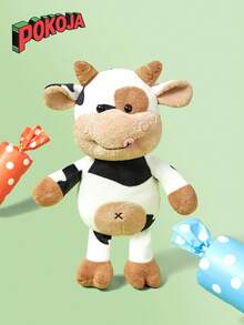 Süßes 30cm/11,8 Zoll Kuscheltier Kuh Cartoon Figur - perfektes Geburtstagsgeschenk für Kinder!, perfektes Weihnachtsgeschenk