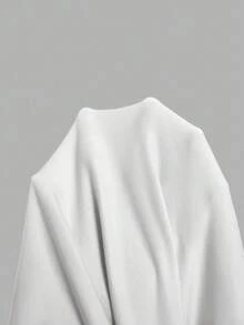 Sweetra Blusa de manga larga con hombros descubiertos y unicolor, ajustada y de estilo casual chic, adecuada para uso diario - Multicolor - Ver 8