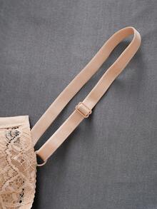 3pcs/Set Sexy Lace Gather Romantic Minimalist Underwire Adjustable Bra Set For Women