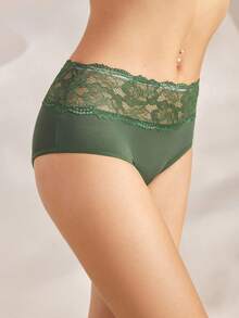 Ocili Women's Comfortable Lace Patchwork Panties