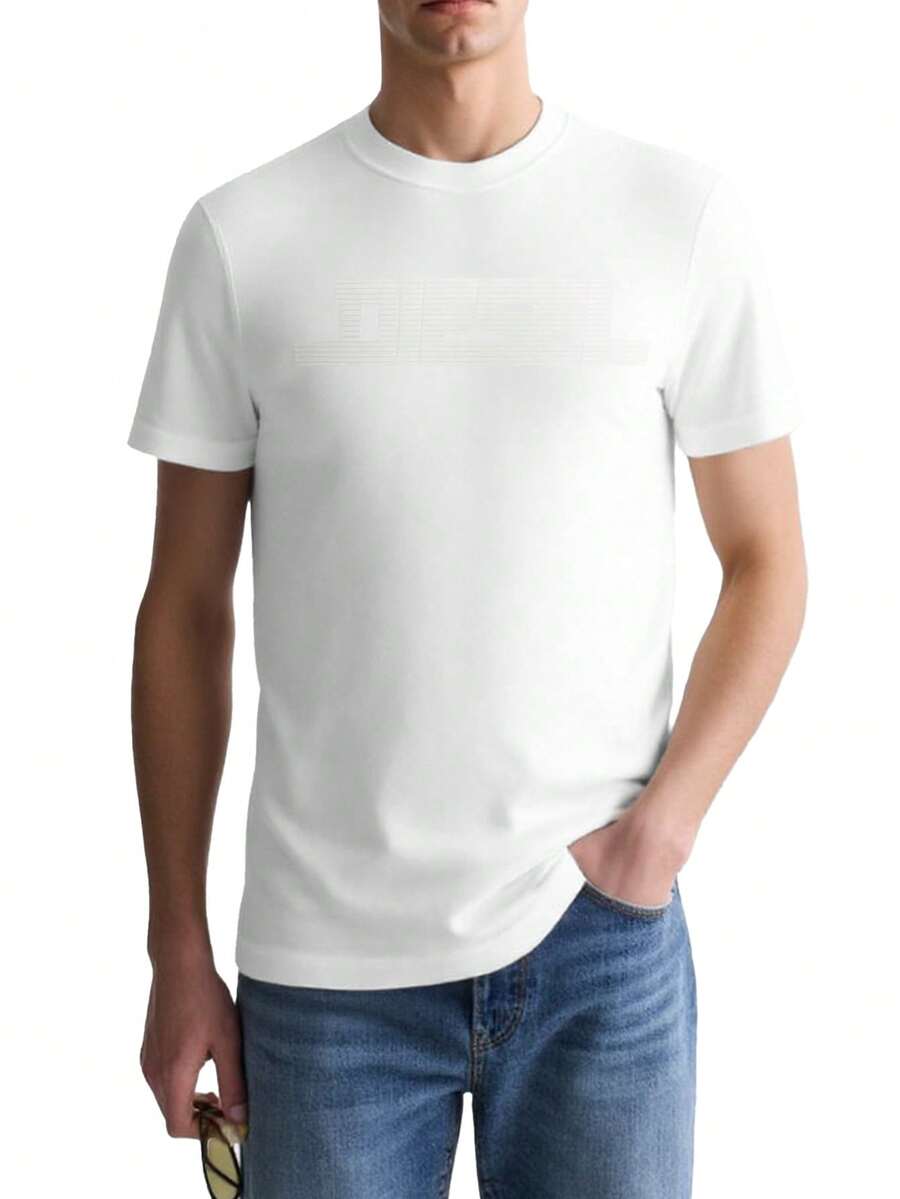 Diesel Men's T-Shirts White - White - View 1