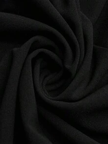 Zelara Elegant Button Decor Sleeveless Top & Elastic Waist Pants Set,Black And White Summer Plus Size Office Work Suits For Women,Professional Business Sets - Black - View 8