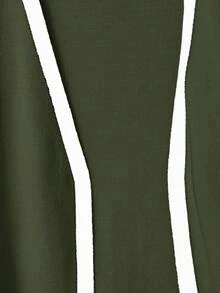 GlowEve 女士长袖新款欧美风百搭简约时尚针织开衫 - 軍綠色 - 查看 3