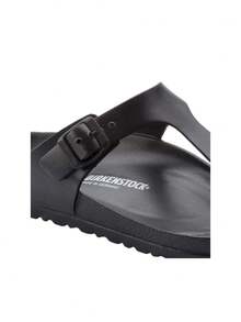Birkenstock Gizeh Essentials EVA Unisex Sandals Black 128201 - Black - View 5
