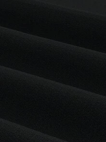 SHEIN EZwear 2 chiếc áo len cardigan tay dài màu đen và nâu dành cho nữ, phù hợp cho mùa thu/đông - Nhiều màu - Xem 4