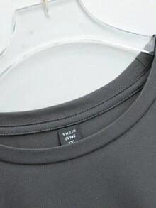 EMERY ROSE 大码复古老虎 T 恤 - 复古动物 T 恤，90 年代动物礼物，适合老虎爱好者，野猫 T 恤，丛林老虎图案 T 恤 - 深灰色 - 查看 5