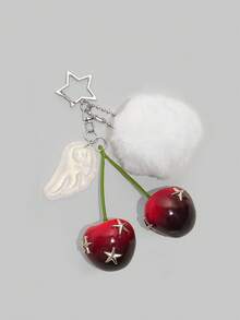 ROMWE Kawaii 包袋饰物 - 紅色 - 查看 7