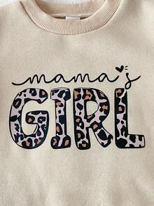 6pcs/Set Baby Girls Thermal Lined Crew Neck Long Sleeve T-Shirt And Elastic Waist Pants Set, Suitable For Commuting, School, Casual, Vacation, Sports, Autumn/Winter, 6M-3T, Children Clothing, Toddler Clothing, Infant Clothing, Toddler T-Shirt, Toddler Pants Baby Autumn Winter Outfits Baby Casual Sets Neutral Baby Clothes Unisex Baby Girl Sweat Set Fall