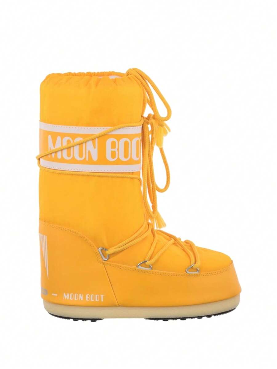 Moon Boot Moonboot Icon 尼龙 - 黃色 - 查看 1
