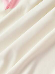 SHEIN MOD Women's Floral Print Ruched Shoulder Blouse And Midi Skirt 2-Piece Set, Long Skirts And Top Set, Women's Summer Set,Party Outfits ,Beach Outfits For Women,Beach Set,Elegant Women's Set,Thanksgiving Outfit,Christmas - Multicolor - View 4