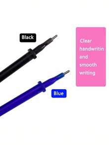 56-Pack Erasable Gel Pens Set With Refills, 0.5mm Thermal Friction Erasable Ink For School Supplies, Back To School, Student Writing Essentials