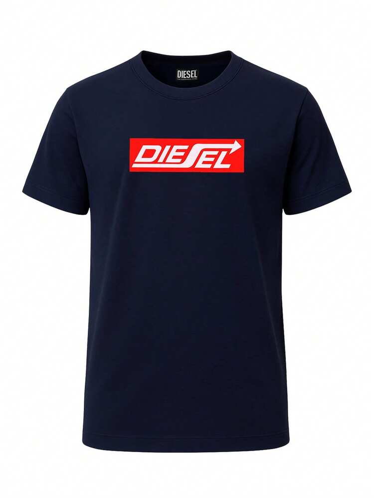 Diesel Men's T-Shirts Navy Blue - 藏蓝色 - 查看 4