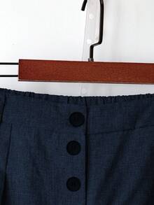 Franclia 大码女士商务/休闲宽松阔腿修身长款西装裤