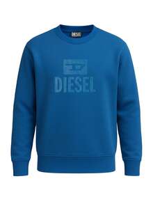 Diesel Men's Sweatshirt Blue - Blå - Visa 4