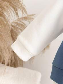 SHEIN 3pcs Toddler Boys Casual Long Sleeve Top, Sleeveless Jacket And Pants Set Fall Winter - Multicolor - View 7