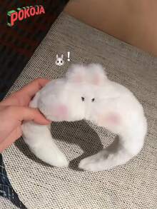 1件可愛熊毛髮箍－可愛動物主題女性髮箍，適合女孩的情人節/聖誕節禮物，也是日常使用與派對的時尚髮夾 - 彩色 - 查看 6