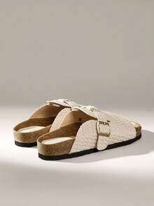Solecia Women's Fashion Flat Sandals, Summer Beach Holiday Outdoor Slippers Summer Shoes - Apricot - View 4