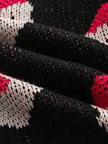 Manfinity NXTstreet Men's Christmas Knitted Sweater, Santa Claus Design, Popular Winter Knitwear Christmas Sweater Santa Claus Sweater Knitted Christmas Sweater Christmas Jumper Holiday Sweater