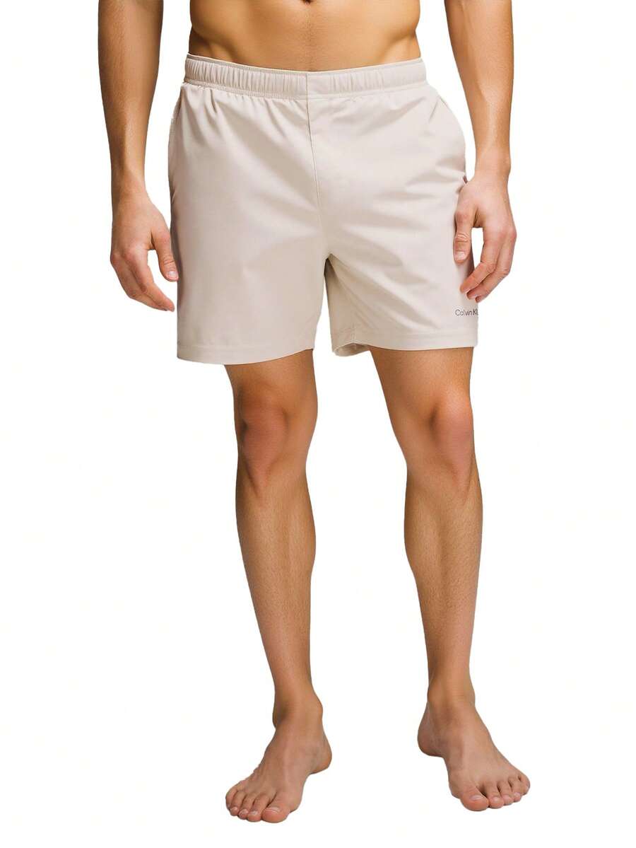 Calvin Klein Men's Swim Shorts Beige - Beige - View 1