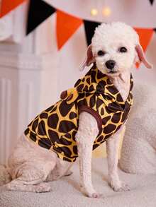 PETSIN 1 件宠物猫狗通用 3D 长颈鹿耳朵可爱卡通运动衫 - 彩色 - 查看 5