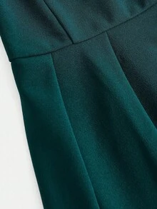 Girlism 青少年女孩无袖派对、聚会、圣诞节连衣裙 - 墨綠色 - 查看 4