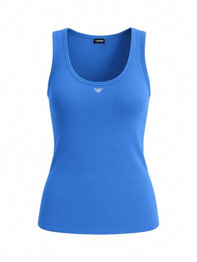 Emporio Armani Women's Vest Blue