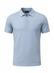 Emporio Armani Men's Polo Shirts Blue - Blue - View 4