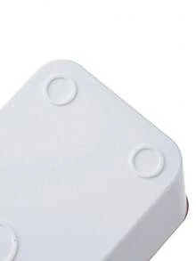 Large Cable Management Box – Wooden Style Cord Organizer And Cover For TV Wires, Computer, USB Hub And Under Desk Power Strip – ABS Material