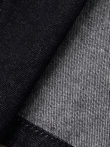 DAZY 女式翻领宽松都市休闲牛仔夹克和外套